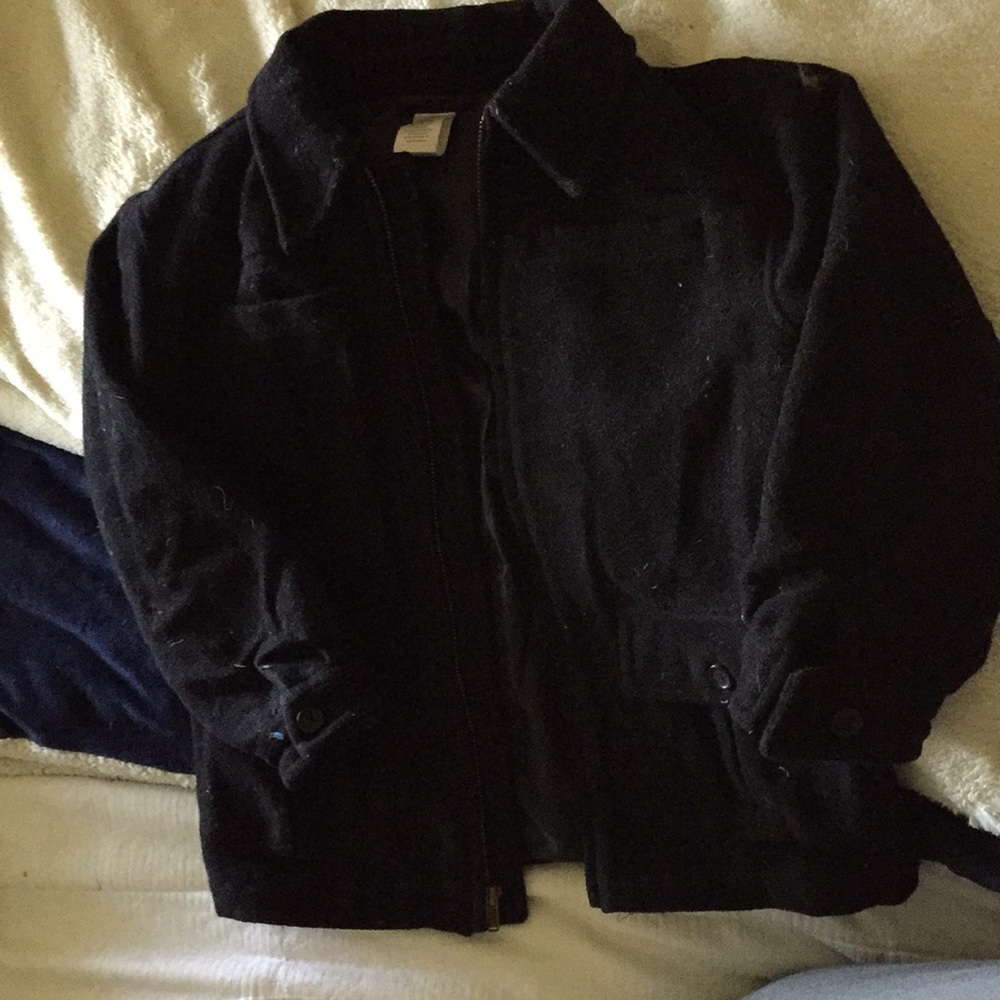 Boys wool dress coat